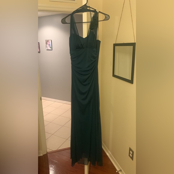 Dresses Stunning Long Evening Dress Emerald Green Size L Purchased At Dillards Poshmark